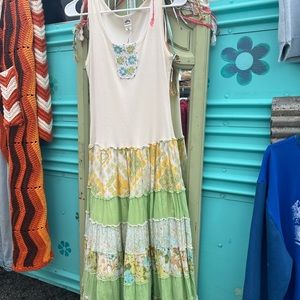 Super cute summer flowy hippie dress